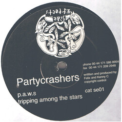 Party Crashers P.A.W.S. / Tripping Among The Stars USED VINYL 12INCH 45 RPM