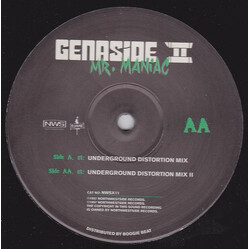 Genaside II Mr. Maniac USED VINYL 12INCH