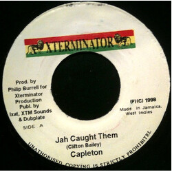 Capleton Jah Caught Them USED VINYL 7INCH