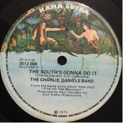 The Charlie Daniels Band The South's Gonna Do It USED VINYL 7INCH 45 RPM SINGLE