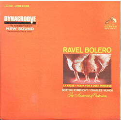 Maurice Ravel / Boston Symphony Orchestra / Charles Munch Bolero • La Valse • Pavan For A Dead Princess Vinyl LP USED
