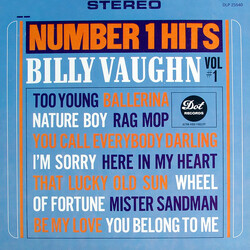 Billy Vaughn Number 1 Hits, Vol. 1 Vinyl LP USED