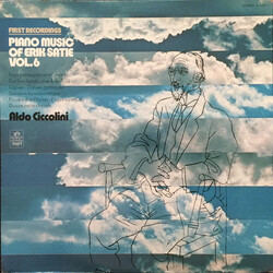 Erik Satie / Aldo Ciccolini Piano Music Of Erik Satie Vol. 6 Vinyl LP USED