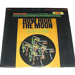 Jazz At The Philharmonic How High The Moon Vinyl LP USED