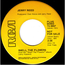 Jerry Reed Smell The Flowers / If It Comes To That USED VINYL 7INCH SINGLE PROMO