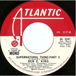 Ben E. King Supernatural Thing USED VINYL 7INCH 45 RPM SINGLE PROMO STEREO MONO