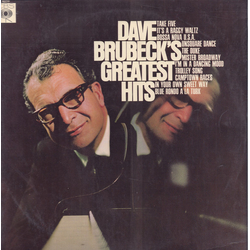 Dave Brubeck Dave Brubeck's Greatest Hits Vinyl LP USED