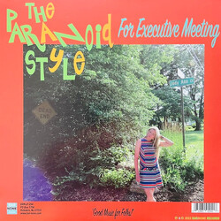 The Paranoid Style For Executive Meeting Vinyl LP USED