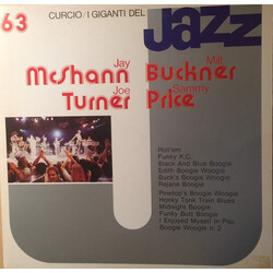 Jay McShann / Joe Turner / Milt Buckner / Sammy Price I Giganti Del Jazz Vol. 63 Vinyl LP USED