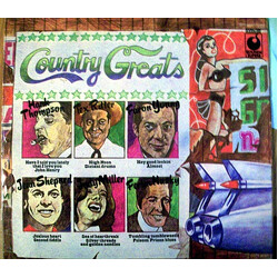 Various Country Greats Vinyl LP USED