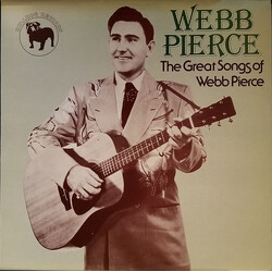 Webb Pierce The Great Songs Of Webb Pierce Vinyl LP USED