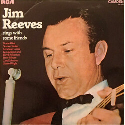 Jim Reeves Jim Reeves Sings With Some Friends Vinyl LP USED