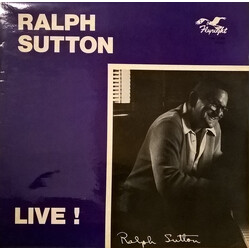 Ralph Sutton (2) Live! Vinyl LP USED