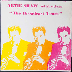 Artie Shaw And His Orchestra The Broadcast Years Vinyl LP USED