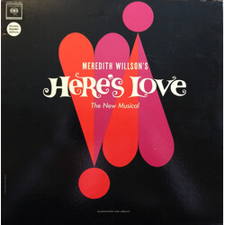 Meredith Willson Here's Love (Original Broadway Cast) Vinyl LP USED