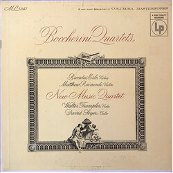 Luigi Boccherini / New Music String Quartet / Broadus Erle / Matthew Raimondi / Walter Trampler / David Soyer Boccherini Quartets Vinyl LP USED