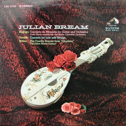 Julian Bream Concierto De Aranjuez For Guitar And Orchestra / Concerto For Lute And Strings / The Courtly Dances From "Gloriana" Vinyl LP USED