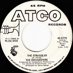 Enchanting Enchanters The Struggler USED VINYL 7INCH 45 RPM SINGLE PROMO