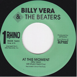 Billy Vera & The Beaters At This Moment USED VINYL 7INCH 45 RPM SINGLE STEREO