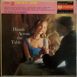 Tony Osborne And His Orchestra Hands Across The Table Vinyl LP USED
