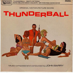 John Barry Thunderball (Original Motion Picture Score) USED VINYL 7INCH 45 RPM EP MONO