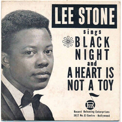 Lee Stone (4) Black Night / A Heart Is Not A Toy USED VINYL 7INCH 45 RPM
