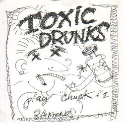 Harry Pussy Toxic Drunks / Radiation Nation USED VINYL 7INCH 45 RPM WHITE LABEL