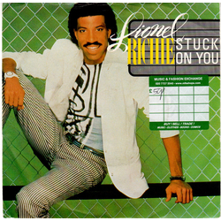 Lionel Richie Stuck On You Vinyl 7" USED