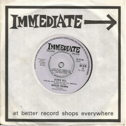 Duncan Browne On The Bombsite USED VINYL 7INCH 45 RPM SINGLE
