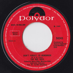Bee Gees Don't Forget To Remember USED VINYL 7INCH SINGLE