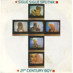 Sigue Sigue Sputnik 21st Century Boy USED VINYL 7INCH 45 RPM SINGLE