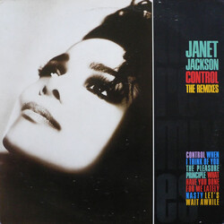 Janet Jackson Control - The Remixes Vinyl LP USED