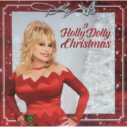 Dolly Parton A Holly Dolly Christmas Vinyl LP USED