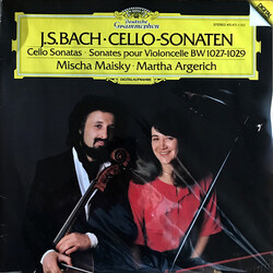 Johann Sebastian Bach / Mischa Maisky / Martha Argerich Cello-Sonaten Vinyl LP USED