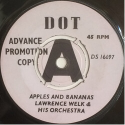 Lawrence Welk And His Orchestra Apples And Bananas USED VINYL 7INCH 45 RPM SINGLE PROMO