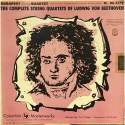 Ludwig van Beethoven / Budapest String Quartet The Complete String Quartets Of Ludwig Von Beethoven: Quartet No. 7 In F Major ("Rasoumovsky"), Op. 59,