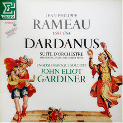 Jean-Philippe Rameau / The English Baroque Soloists / John Eliot Gardiner Dardanus Vinyl LP USED