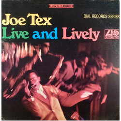 Joe Tex Live And Lively Vinyl LP USED