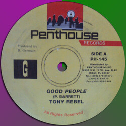 Tony Rebel Good People USED VINYL 12INCH 45 RPM