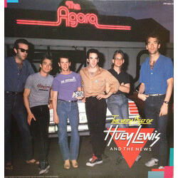 Huey Lewis & The News The Very Best Of Huey Lewis And The News Vinyl LP USED