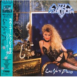 Lizzy Borden Love You To Pieces Vinyl LP USED