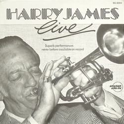Harry James (2) Harry James Live Vinyl LP USED