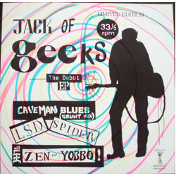Jack Geek Jack Of Geeks The Debut EP USED VINYL 7INCH EP 33 S RPM LIMITED EDITION