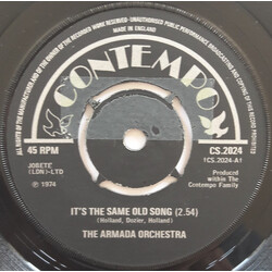 The Armada Orchestra It's The Same Old Song USED VINYL 7INCH 45 RPM SINGLE