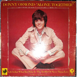 Donny Osmond Alone Together Vinyl LP USED