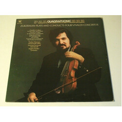 Pinchas Zukerman / Antonio Vivaldi / English Chamber Orchestra Zukerman Plays Four Vivaldi Concertos Vinyl LP USED