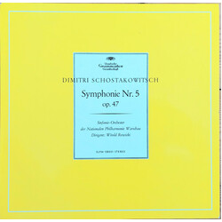 Dmitri Shostakovich / Orkiestra Symfoniczna Filharmonii Narodowej / Witold Rowicki Symphonie Nr. 5 Op. 47 Vinyl LP USED