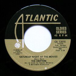 The Drifters Saturday Night At The Movies / I Count The Tears VINYL 7" USED