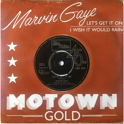 Marvin Gaye Let's Get It On USED VINYL 7INCH 45 RPM SINGLE REISSUE
