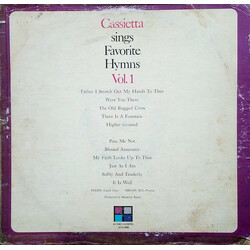 Cassietta George Favorite Hymns Vol. 1 Vinyl LP USED